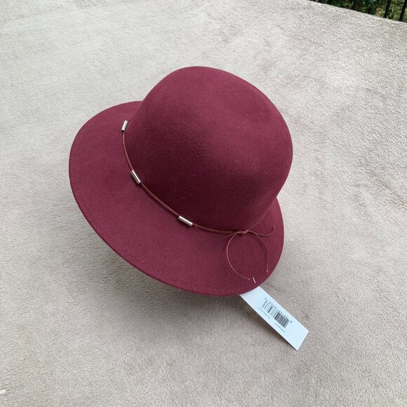 C&C California 100% Wool Felt Floppy Hat NWT - Picture 5 of 13